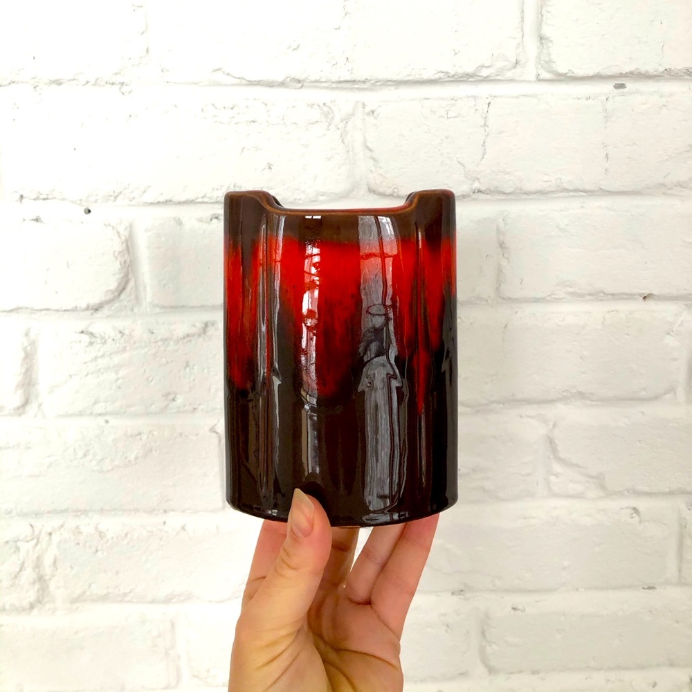 Vintage MCM High Gloss Ceramic Vase